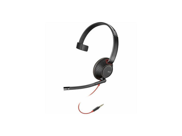 Poly Blackwire 5210 Headset - Mono - USB Type C, Mini-phone (3.5mm) - Wired - 20