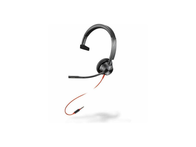 Poly Blackwire 3315 Headset - Mono - Mini-phone (3.5mm) - Wired - 32 Ohm -