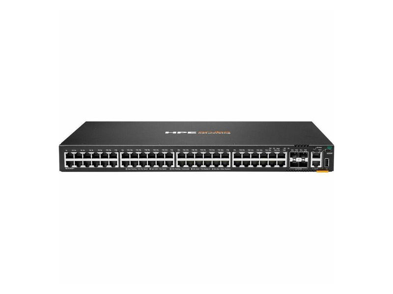 Aruba CX 6200F 48G 4SFP Switch - 48 Ports - Manageable - Gigabit Ethernet -