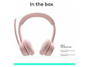 Logitech Zone 300 Wireless Bluetooth Headset With Noise-Canceling Microphone,