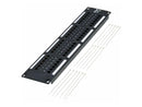 Eaton Tripp Lite Series 48-Port Cat6 Patch Panel - 4PPoE Compliant, 110/Krone,