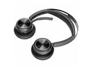 Poly Voyager Focus 2 USB-C-C Headset + USB-C/A Adapter - Google Assistant, Siri