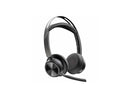 Poly Voyager Focus 2 USB-C-C Headset + USB-C/A Adapter - Google Assistant, Siri