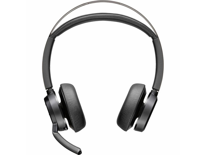 Poly Voyager Focus 2 USB-C-C Headset + USB-C/A Adapter - Google Assistant, Siri
