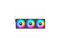 Thermaltake CT140 EX ARGB Sync PC Cooling Fan 3-Fan Pack 3 Pack CLF182PL14SWA