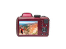 Kodak PIXPRO AZ405 20.7 Megapixel Compact Camera - Red - 1/2.3" BSI CMOS Sensor