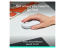 Logitech POP Mouse - Wireless - 32.81 ft - Bluetooth - Off White - Scroll Wheel
