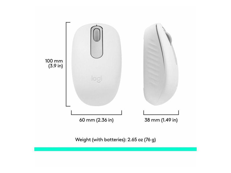 Logitech M196 Bluetooth Wireless Mouse, Compact and Portable Mouse for Laptops,