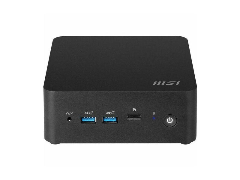MSI Cubi NUC 13MQG 202BUS Mini Barebone PC, Intel Core i7-1365U vPro Enterprise,