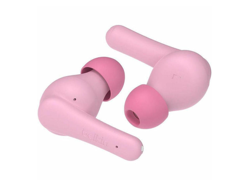 Belkin SoundForm Nano 2 Wireless Earbuds for Kids - Pink