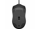 HP Wired Mouse 100 - Optical - Cable - Black - USB Type A - 1600 dpi - Scroll