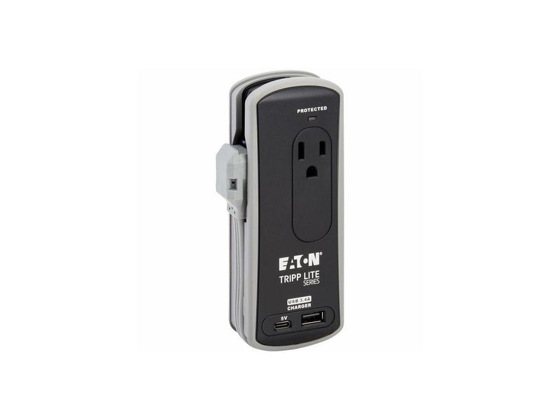 Eaton Tripp Lite Series Protect It! 2-Outlet Travel-Size Surge Protector - 5-15R