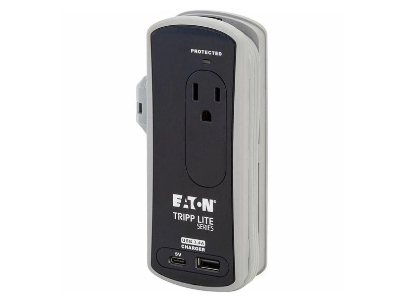 Eaton Tripp Lite Series Protect It! 2-Outlet Travel-Size Surge Protector - 5-15R