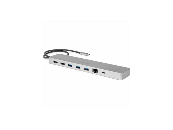 Rocstor Premium USB-C 11-in-1 Dual Display Portable Dock - for Notebook/Desktop