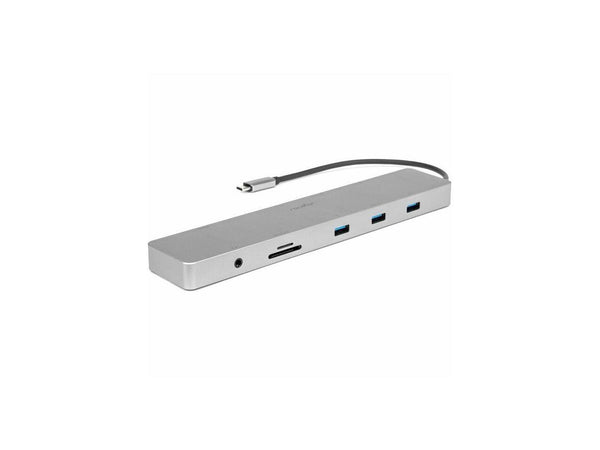 Rocstor Type-C 10-in-1 Dual Displays Portable Dock with Type-C Video - for