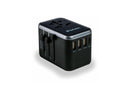 Verbatim UTA-04 Universal Travel Adapter 61W - USB -C, USB-A - 61 W - 120 V AC,