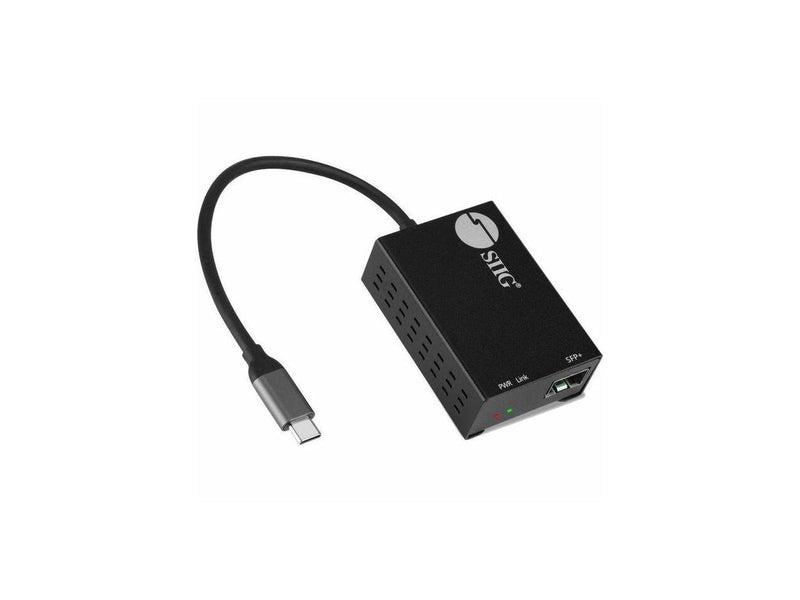 SIIG USB-C to SFP Fiber Gigabit Ethernet Adapter - TAA compliant - USB-C to SFP