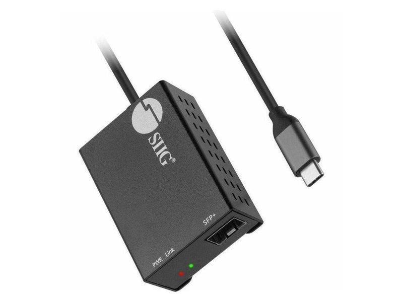 SIIG USB-C to SFP Fiber Gigabit Ethernet Adapter - TAA compliant - USB-C to SFP