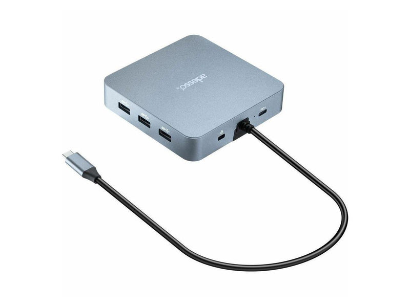 Adesso AUH-4051 Docking Station - for Notebook/Monitor - Charging Capability -