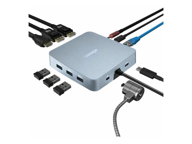 Adesso AUH-4051 Docking Station - for Notebook/Monitor - Charging Capability -