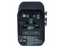 Verbatim UTA-03 Universal Travel Adapter 30W - USB -C, USB-A - 120 V AC, 230 V