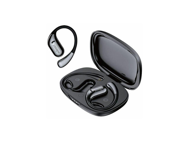 Adesso Xtream T5 Open-Ear Bluetooth Water Resistant Earbuds - Black