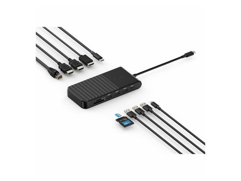 Kensington UH1510P EQ USB-C 5Gbps Triple Video Driverless Mobile Dock - for