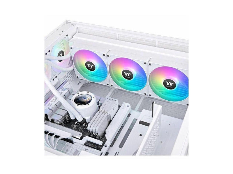 Thermaltake TH420 V2 Ultra EX ARGB Sync All-In-One Liquid Cooler - Snow Edition