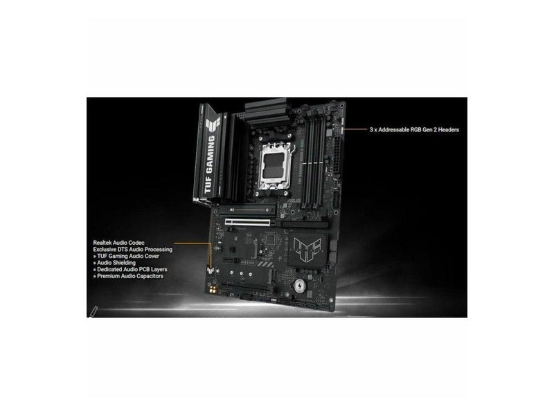ASUS TUF GAMING B850-E WIFI equipped with outstanding features, 8-layer PCB,