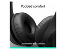 Logitech H390 USB Type C Noise Cancelling Computer Headset - Black