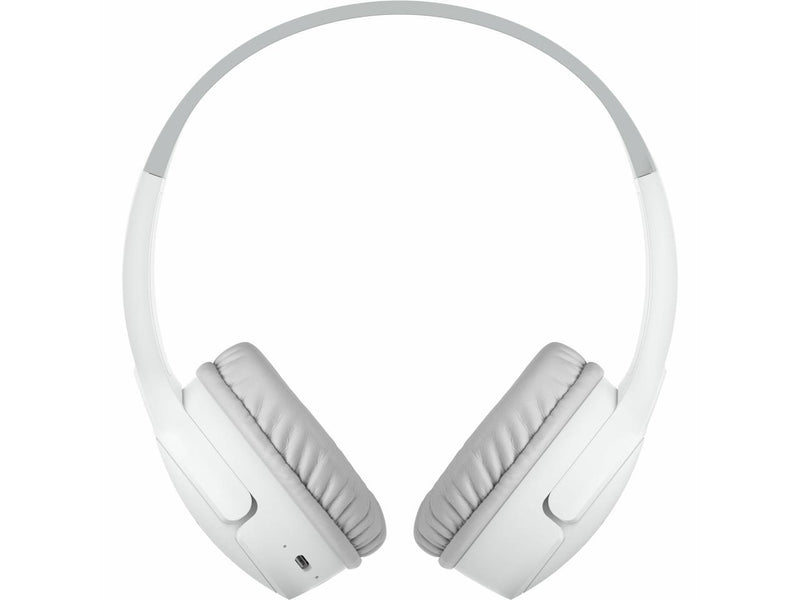Belkin AUD002btWTV3 SoundForm Mini Wireless On-Ear Headphones for Kids - White