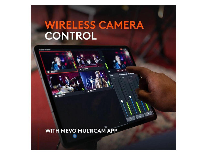 Logitech Mevo Core Wireless Live Streaming Camera, 4K Video Camera With