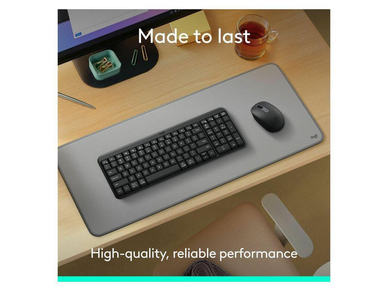 Logitech MK250 Bluetooth Wireless Mouse and Keyboard Combo: Fast & Easy
