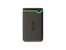 Transcend StoreJet 25M3C 2 TB Portable Hard Drive - 2.5" External - Iron Gray -