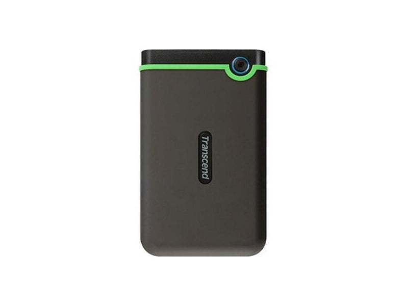 Transcend StoreJet 25M3C 2 TB Portable Hard Drive - 2.5" External - Iron Gray -