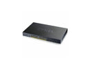 ZYXEL 24-port GbE PoE Lite-L3 Smart Managed Switch with 4 10G Uplink - 24 Ports