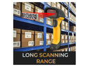 Adesso Bluetooth & 2.4Ghz Wireless Waterproof 2D Barcode Scanner Nuscan5200 -