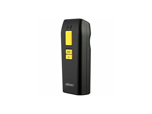 Adesso Bluetooth & 2.4Ghz Wireless Antimicrobial & Waterproof 2D Barcode Scanner