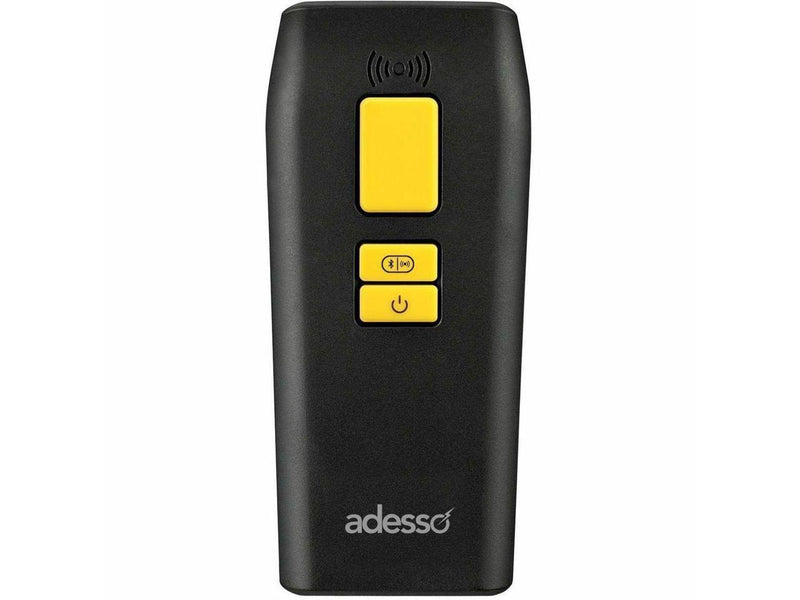 Adesso Bluetooth & 2.4Ghz Wireless Antimicrobial & Waterproof 2D Barcode Scanner
