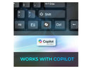Adesso EasyTouch 130 Full Sized Wired Mechanical Keyboard With CoPilot AI Hotkey