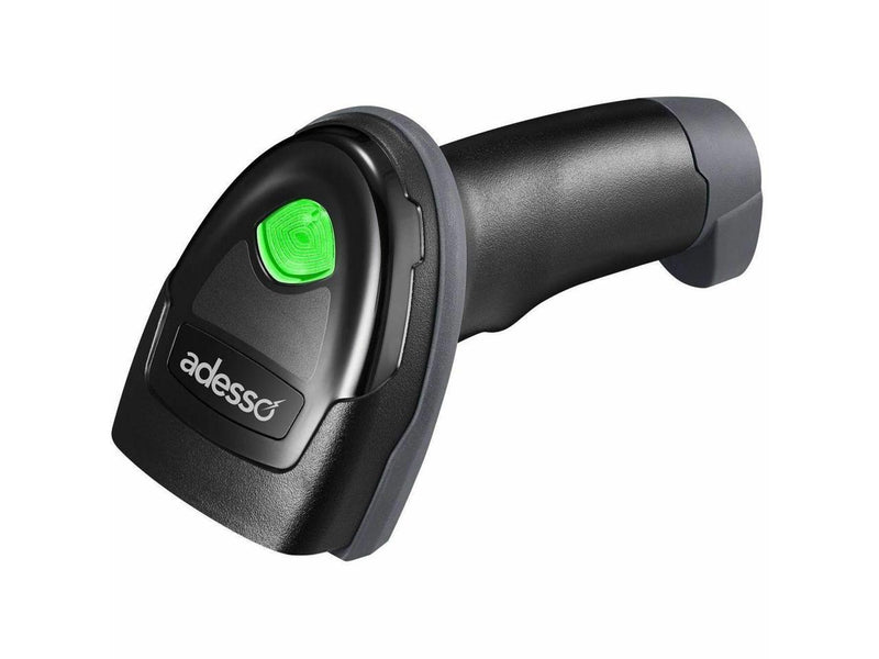 Adesso Wireless/Bluetooth/Wired 2D Barcode Scanner with Charging Cradle -