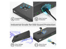 SIIG 16-port Industrial 600W USB-C PD Charging Station with 5Gbps USB Hub - SIIG