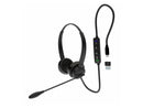 Adesso Xtream P4T-TAA Push to Talk Headset with microphone, Volume +/-,