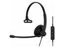 Mono wired headset, Teams certified - The IMPACT 100 is an entry-level headset