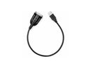 Rocstor 1 ft USB to Serial Adapter Cable w/ COM Retention - 1 ft Serial/USB Data