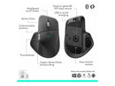 Logitech MX Master 4 for Business, Wireless Mouse with Quiet Clicks, 8K DPI,