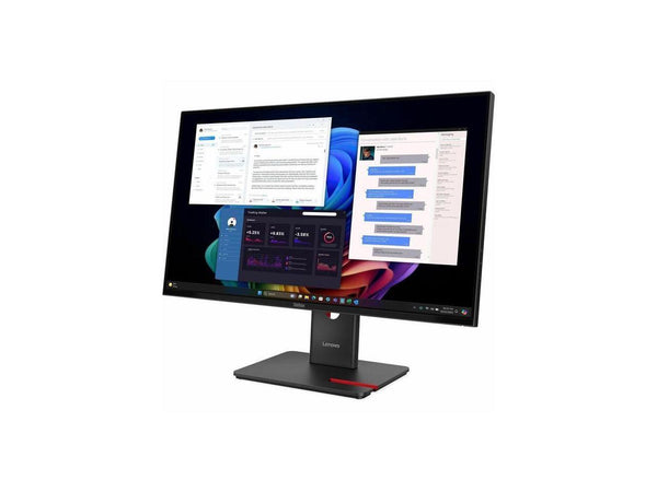 Lenovo ThinkVision T27UD-40 27" Class 4K UHD LED Monitor - 16:9 - Eclipse Black
