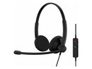 Stereo wired headset, UC certified - The IMPACT 100 is an entry-level headset