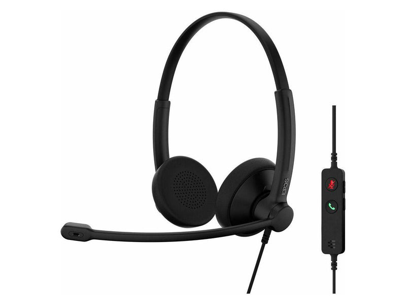 Stereo wired headset, UC certified - The IMPACT 100 is an entry-level headset