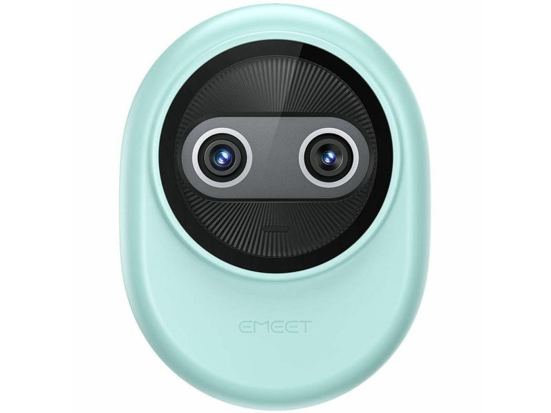 EMEET Piko (Green) - Dual-lens Webcam with one 4K Image Collection Lens and one